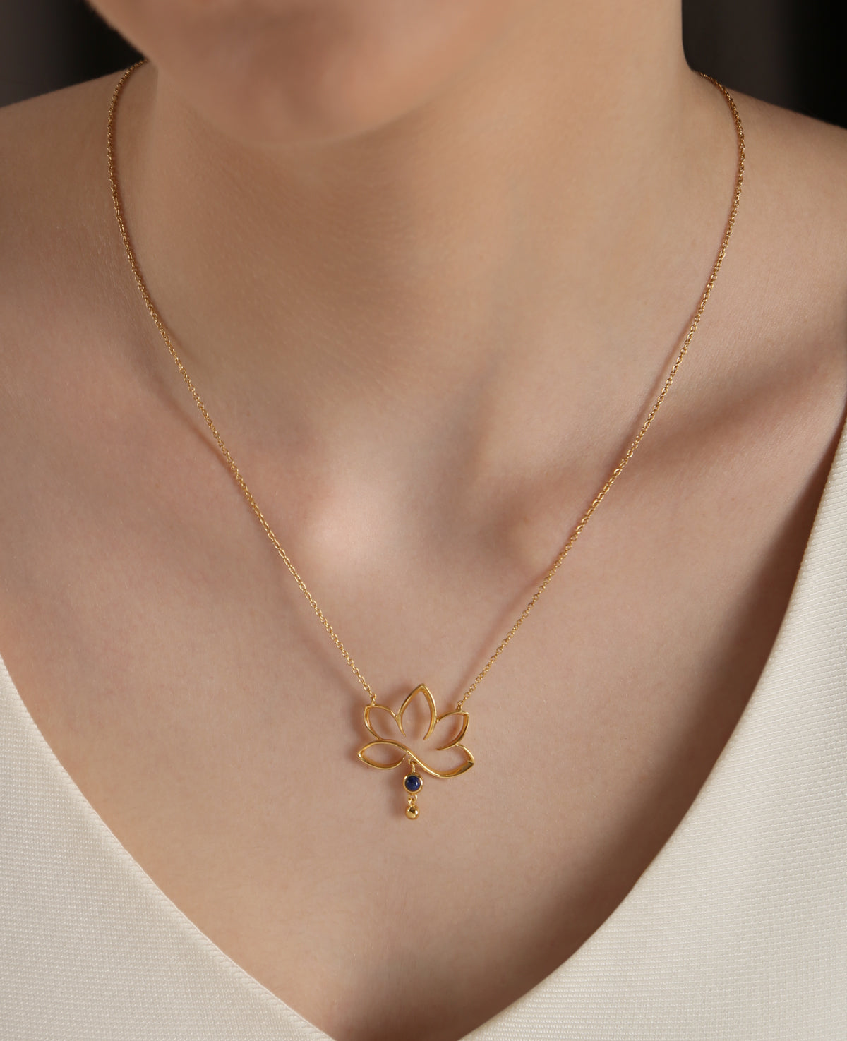 The Lotus Necklace