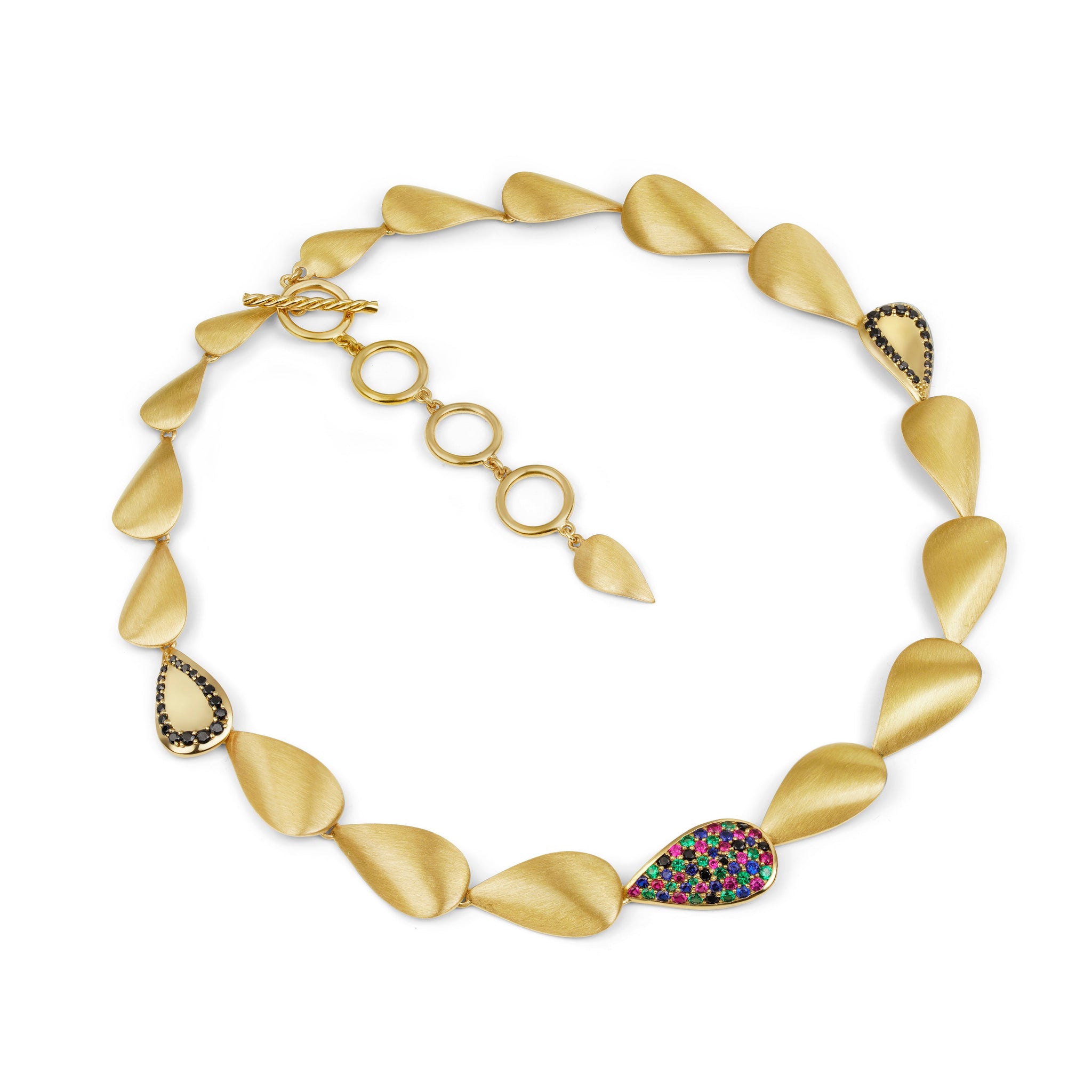 Hi-Life Petal Necklace - Vibrant Gold