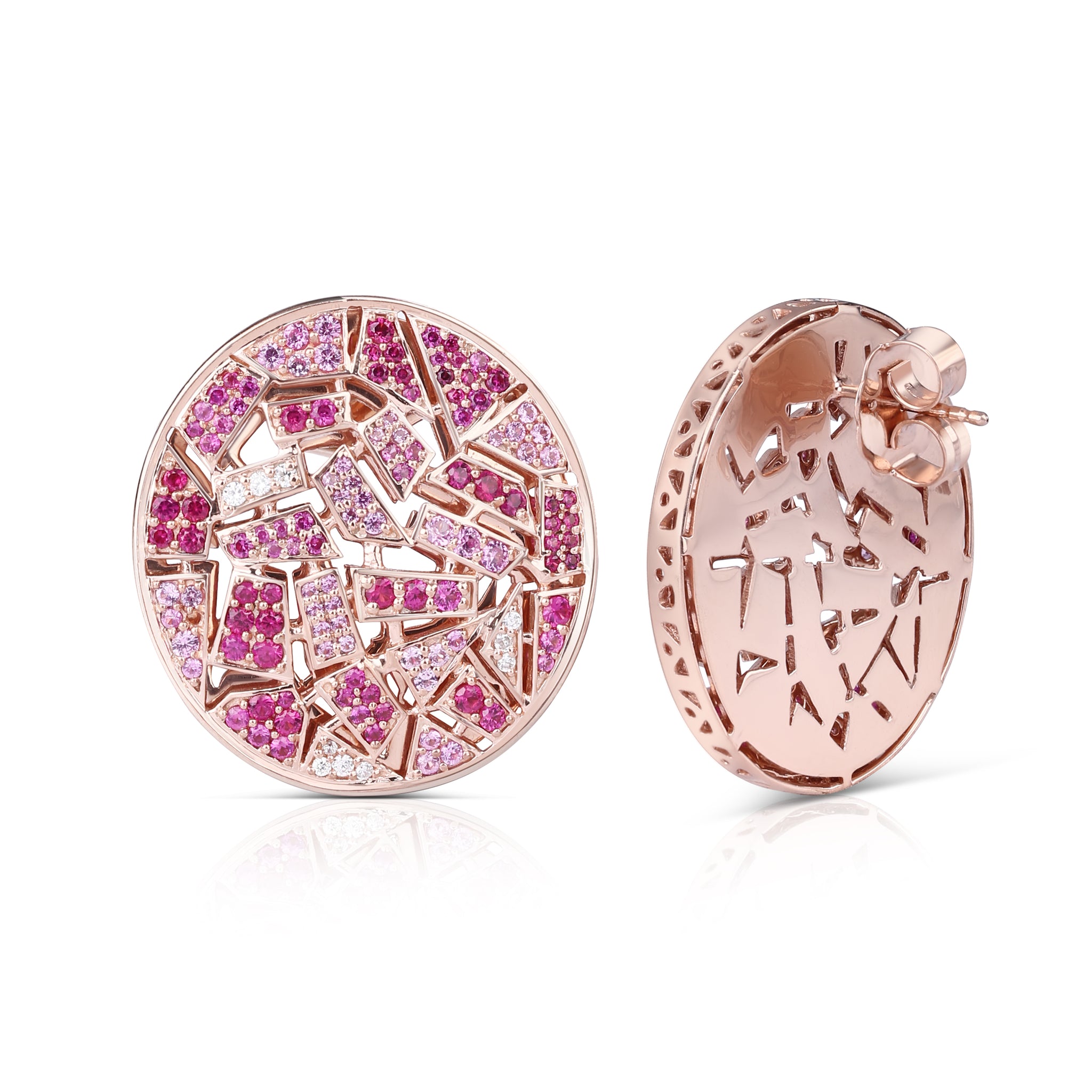 The Constellation Studs - Rose Gold
