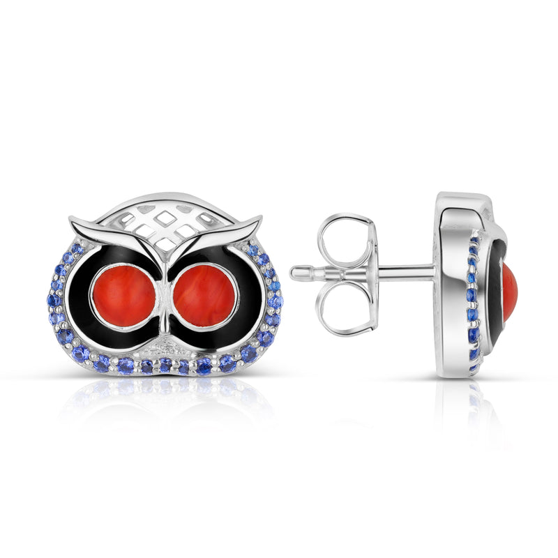 Owl Right Studs - Daylight White