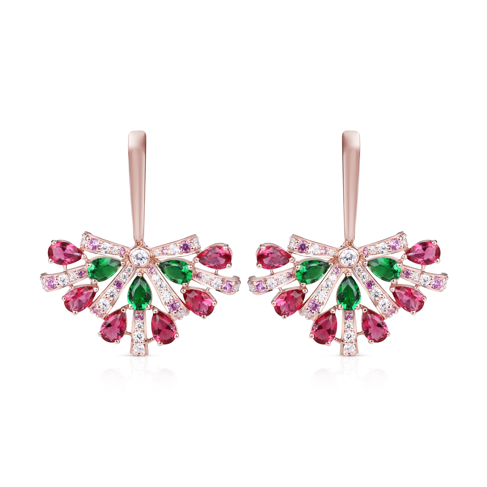 Exquisite Uptown Earrings - Pleasing Pink