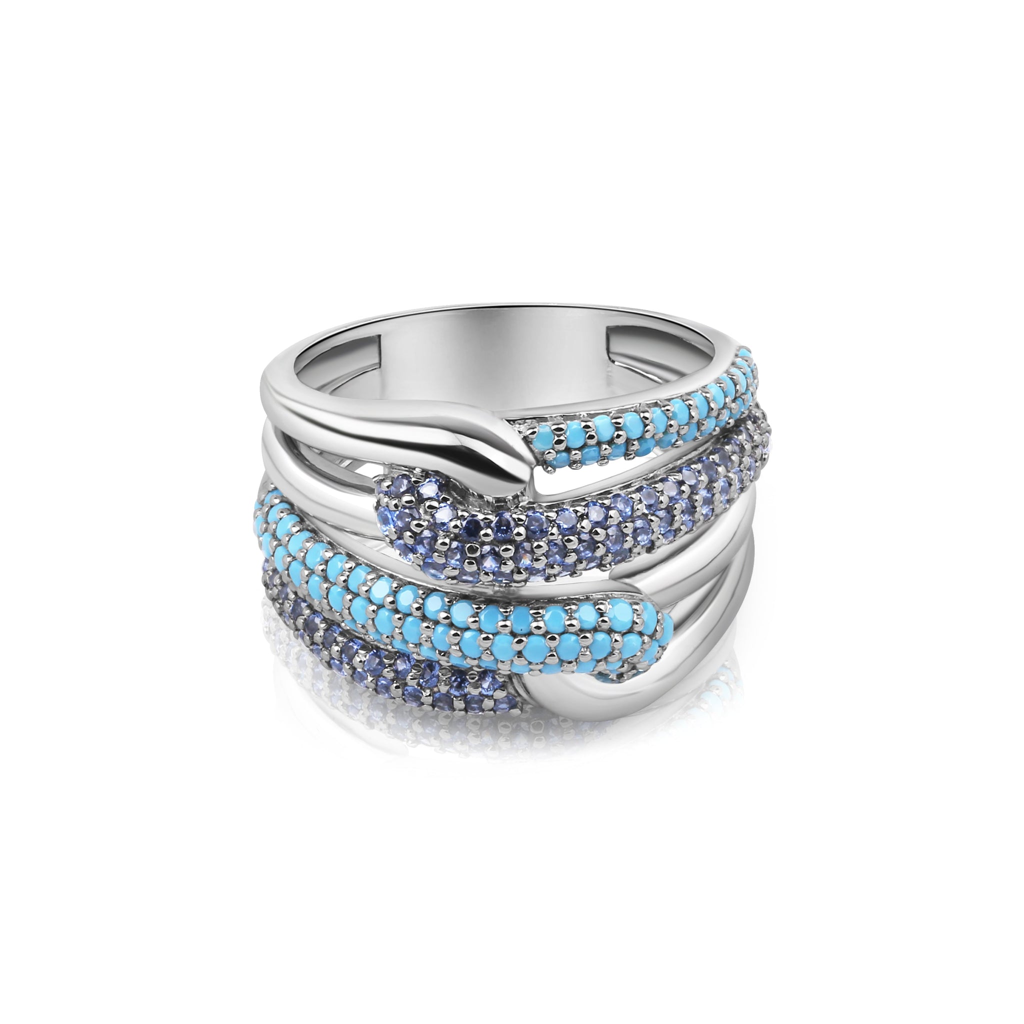 Forget Me Knot Ring - Turquoise