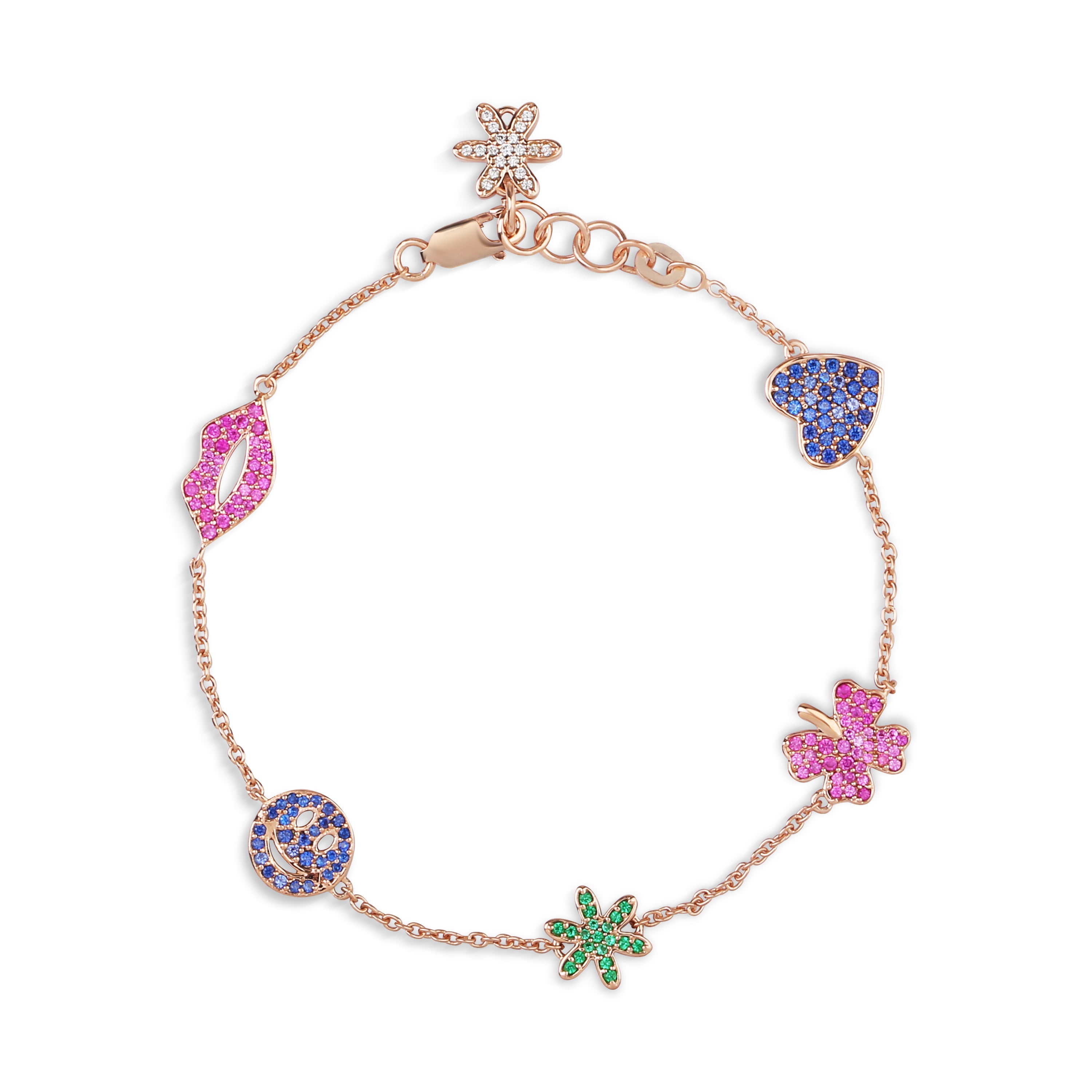 The Charm Bracelet Rose Gold