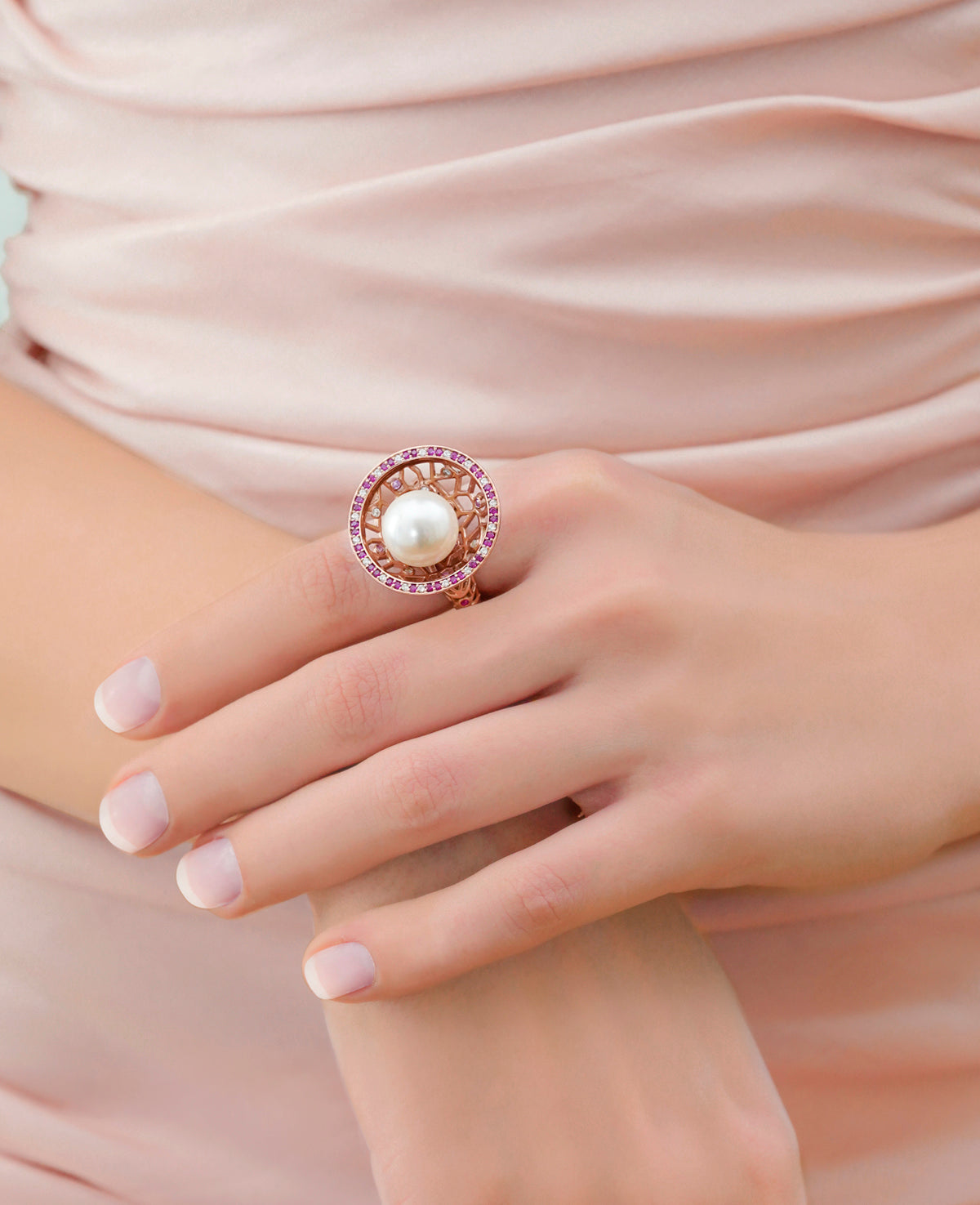 The Mythical Planet Ring - Parallax Pink